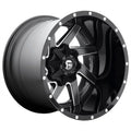 FUEL WHEELS RENEGADE 22X8.25 8X6.5 NBD -240 LEFT CAST ALUMINUM MATTE BLACK MILLED D26522828D35BL