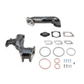 Wehrli Y-Bridge Kit High Flow 2011-2016 Duramax LML Chevy Orange Chevy Orange 100165-CRO