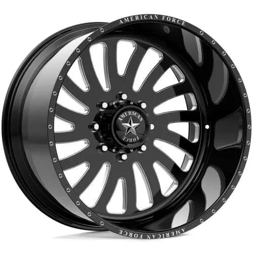 American Force Wheels black auto part