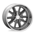 Wheel Pros American Racing Vintage VN427 COBRA 17X11 5X4.5 MG-GRY 7.0BS VN4277116570