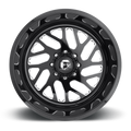 FUEL WHEELS FF29 22X12 8X170 NBL 4.50 125.1 -51MM MONOBLOCK FORGED GLOSS BLACK MILLED DE2922201745R