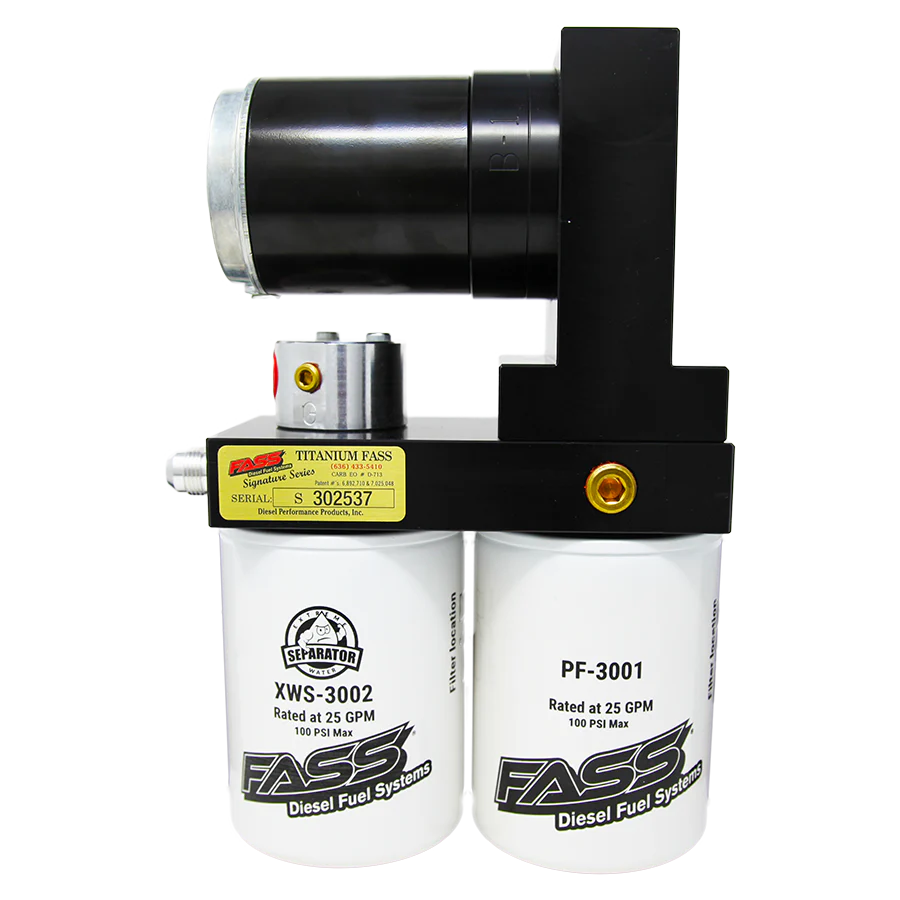 FASS ADJUSTABLE DIESEL FUEL LIFT PUMP 290GPH FORD POWERSTROKE 6.4L 2008-2010 FASF16290G