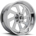 FUEL WHEELS FFC39 22X12 8X180 124.2 RH -51 R MONOBLOCK FORGED GLOSS BRUSHED POLISHED DA3922201845R