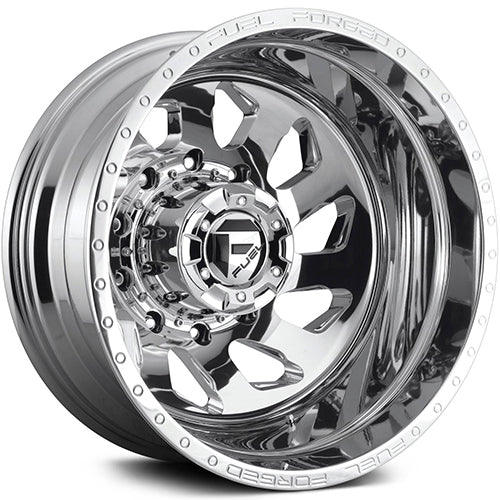 FUEL WHEELS FF39D 20X10 10X170 106.1 RHL -25 MONOBLOCK FORGED GLOSS BRUSHED POLISHED DD392000A845R