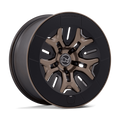 Wheel Pros ROCKLEDGE 20X8.5 5X5.5 64 35 M-GNMTL BR406AX20858535