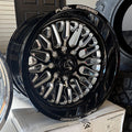 FUEL WHEELS FFC109 CCV 22X12 8X6.5 -50 G-BLK-MCH MONOBLOCK FORGED GLOSS BLACK MACHINED FFJFFC109D22-5-34