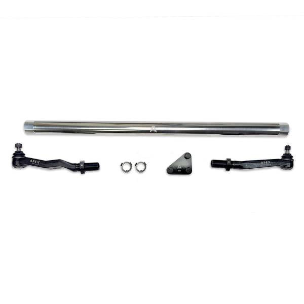 Apex Chassis Heavy Duty ProLock Poished Aluminum Tie Rod Assembly Fits: 14-24 Ram 2500/3500 Apex Chassis KIT386-POL