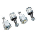 Dynatrac ProSteer Ball Joint Kit 2 Uppers 2 Lowers Knurled 2003-2013 Dodge 2500 4x4 2003-2012 Dodge 3500 4x4