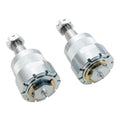 Dynatrac ProSteer Ball Joint Kit 2 Uppers 2 Lowers Knurled 2003-2013 Dodge 2500 4x4 2003-2012 Dodge 3500 4x4