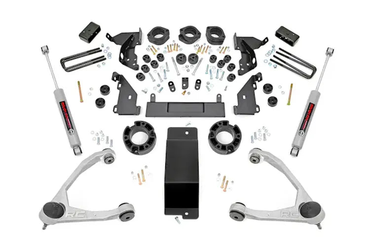 Rough Country 4.75 Inch Lift Kit Combo Cast Steel Chevy GMC 1500 (14-15) 292.20