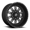 Fuel Wheels black auto part