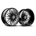 FUEL WHEELS CLEAVER 22X8.25 8X6.5 121.5 NB 127 L CAST ALUMINUM GLOSS BLACK MILLED D23922828DFBL