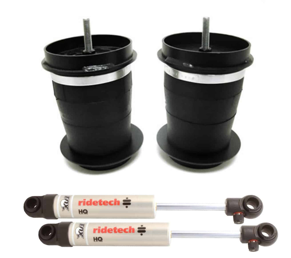 Rear CoolRide kit for 02-09 Envoy/Trailblazer/SSR. Includes air springs brackets HQ Series shocks and hardware.