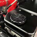 Wehrli Valve Cover Billet WCFab X D J Precision 06-18 Cummins Flat Black Flat Black 100366-FB