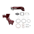Wehrli Y-Bridge Kit High Flow 2011-2016 Duramax LML Bronze Chrome Bronze Chrome 100165-BC