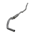 Diamond Eye KIT 4 TURBO-BACK SINGLE NO MUFFLER; ALUMINIZED: 2-WHEEL DRIVE ONLY 1989-1993 DODGE CUMMINS 5.9L K4209A-2
