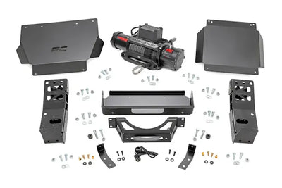 Rough Country Hidden Winch Mount 9500S Toyota Tacoma 2WD 4WD (2024-2026) 72012