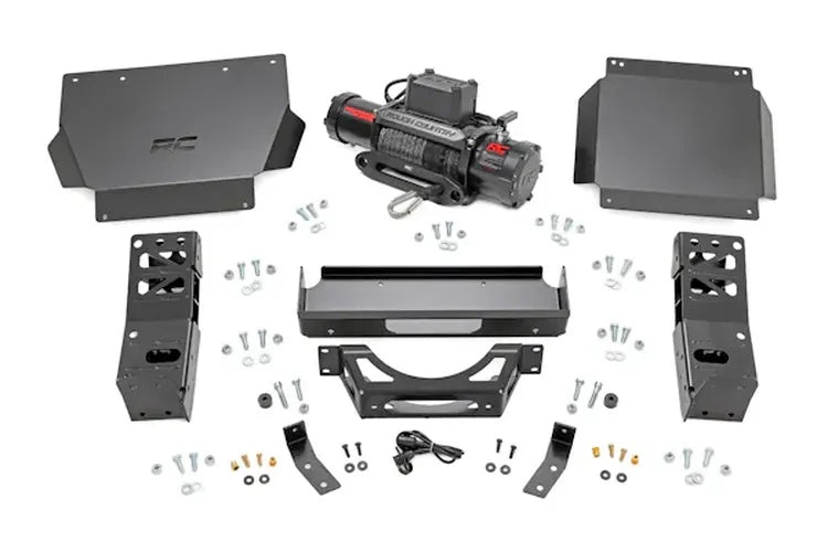 Rough Country Hidden Winch Mount 9500S Toyota Tacoma 2WD 4WD (2024-2026) 72012