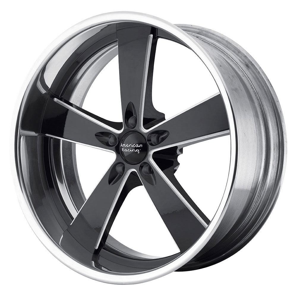 Wheel Pros American Racing Vintage VN472 20X10 5X4.5 G-BLK/MILL 4.0BS VN4722106540