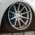 Ferrada auto part close-up
