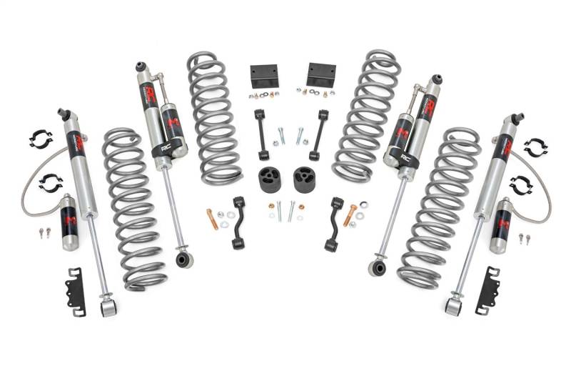 Rough country 2.5 Inch Lift Kit Coils M1R Jeep Wrangler Unlimited 4WD (2018-2023) 67744