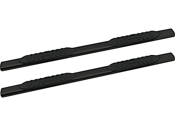19C SILVERADO/SIERRA 1500 DOUBLE CAB BLACK 5IN OVAL STEP BARS