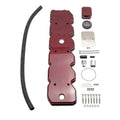 Wehrli Valve Cover Billet WCFab X D J Precision 03-05 Cummins WCFab Grey WCFab Grey 100330-GRY
