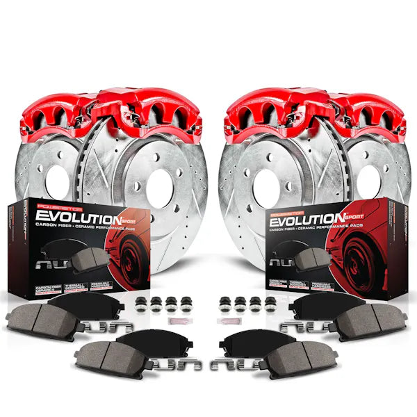 Power Stop Z23 EVOLUTION KIT W/CALS Volkswagen Beetle 2012 KC5747A
