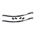 Composite Leaf Springs for 55-57 Chevy Car. Include two composite monoleafs extruded aluminum eyes and harware. (Must use RideTech staggered shock kit and Delrin Bushings.)