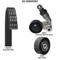 Gates 07-13 Hyundai Santa Fe V6 3.3L Serpentine Belt Kit