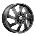 FUEL WHEELS FF39 22X10 8X170 NBL 4.50 125.1 -25MM MONOBLOCK FORGED GLOSS BLACK MILLED DE3922001745R
