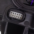 CR 300 1517 HL ASY HALOGEN CHROME BEZEL RH