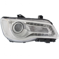 CR 300 1517 HL ASY HALOGEN CHROME BEZEL RH