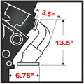HEDMAN FORD CAR HEADERS-UNCOATED