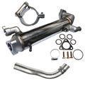 Area Diesel Service Magnum Remanufactured Heavy-Duty Stainless-Steel Exhaust Gas Recirculation (EGR) Cooler for 2004-2009 Navistar DT466 DT570 HT570 - 13.5 Inch Design Core Charge of 50 Applies 347-006-115