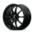 Gram Lights 57NR LIMITED II 18x8.5 +38 5-112 Semigloss Black Wheel w/ Black Cap/Stickers/Air Valve