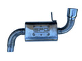SPD Performance SPD 2022-2025 2.7L Bronco GX Series Axle-Back Exhaust Black Tip GXBR22AB-BL-27