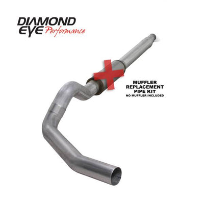 Diamond Eye EXHAUST KIT WITHOUT CLAMPS K5316A-1-RP