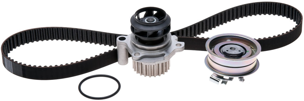 Gates 99-15 Volkswagen Jetta 4-Cyl. 2.0L Timing Belt Component Kit w/Water Pump