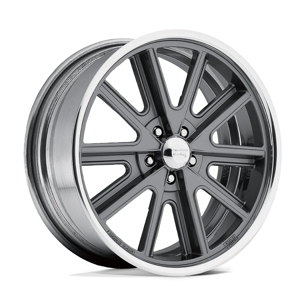 Wheel Pros American Racing Vintage VN407 COBRA SL 17X10 5X5 GRAY 4.375BS VN4077107343