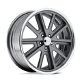 Wheel Pros American Racing Vintage VN407 COBRA SL 17X10 5X5 GRAY 4.375BS VN4077107343