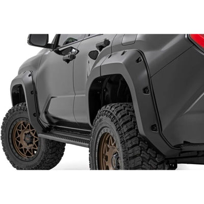 Rough Country Fender Flares 3U5 Supersonic Red Toyota 4Runner 2WD 4WD (2025-2026) F-T12511-3U5
