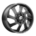 FUEL WHEELS FF39 20X8.25 8X6.5 121.5 NBL 105 R MONOBLOCK FORGED GLOSS BLACK MILLED DE3920828DR