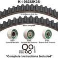 Gates 01-05 Chrysler Sebring / 00-05 Mitsubishi Eclipse/99-03 Galant Timing Component Kit