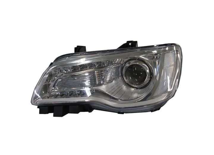 CR 300 1517 HL ASY HALOGEN CHROME BEZEL LH