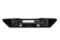 Crawltek 2018-2025 Jeep Wrangler JL Pyro Front Subby Bumper - Black - JL10101