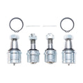 Dynatrac ProSteer Ball Joint Kit 2 Uppers 2 Lowers Low Profile for RCV Shaft Clearance Dodge 1994-1999 2500/3500 4x4 Ford 1992-1997 F-350 4x4 1999-2023 F-250/350 4x4 1999-2004 F-450/550 4x4 Dynatrac Pro 60 Type 1/II Knuckles BJK-D60A-RCV