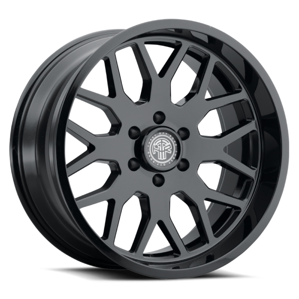 MONARCH 901 20X10 GLOSS BLACK/MILLED 8X180 21MM OS 124.1 CB