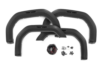 Sport Fender Flares | G9K Satin Steel | GMC Sierra 2500 HD/Sierra 3500 HD (20-26)