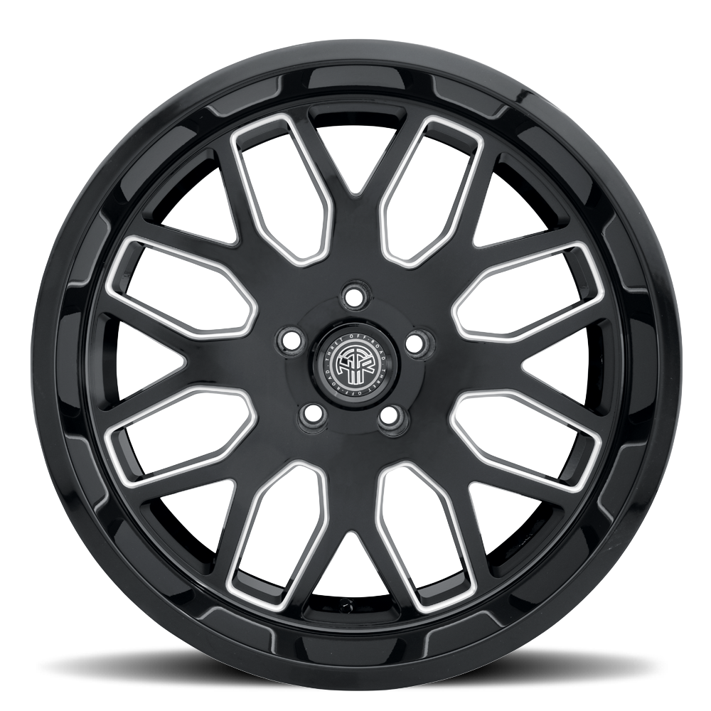 MONARCH 901 20X10 GLOSS BLACK/MILLED 8X165.1 21MM OS 125.2 CB